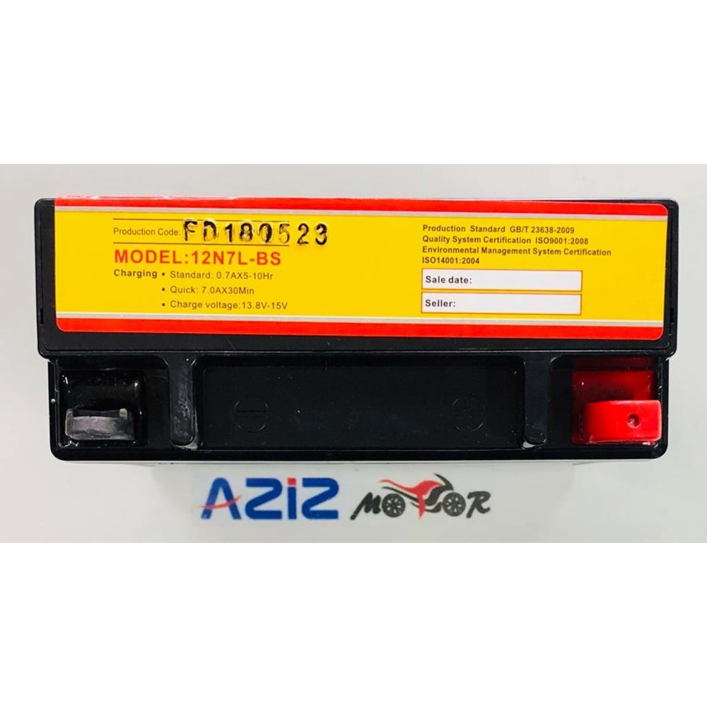 12V 12 12N12L-BS AKÜ TVR