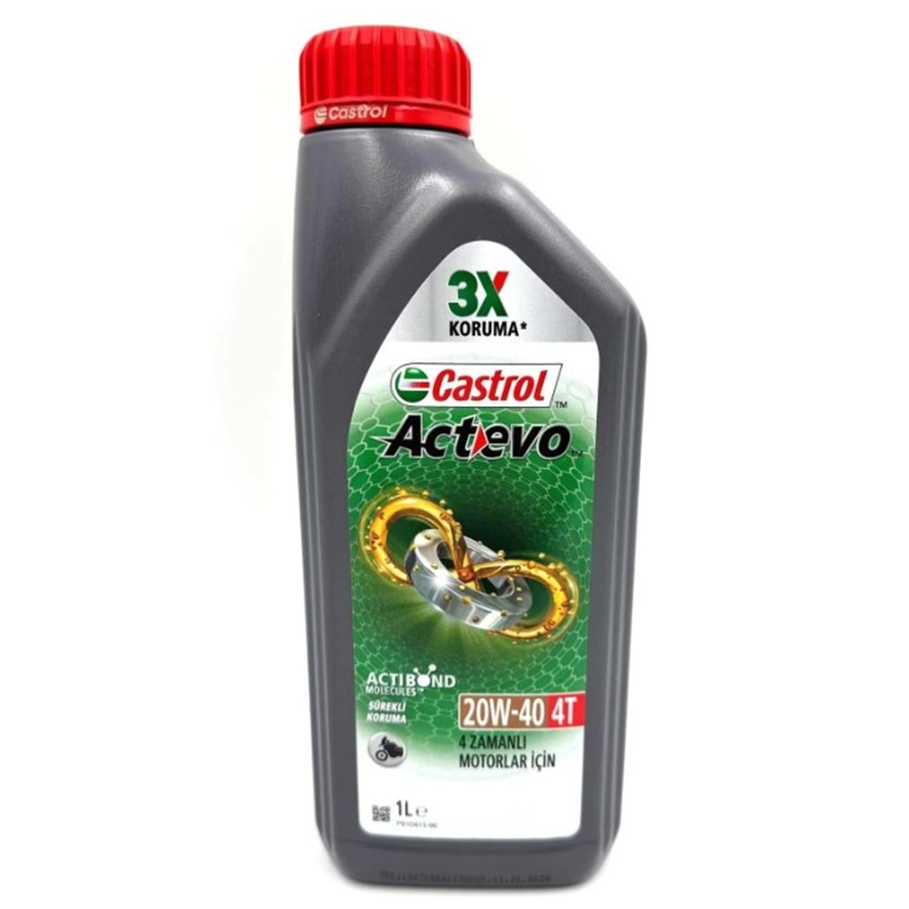 CASTROL ACTEVO 4T 20W-40 YAĞ
