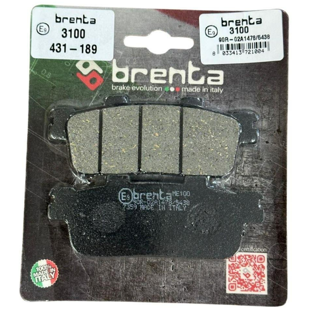 FT 3100 BRENTA ORGANİK FREN BALATA DİSK