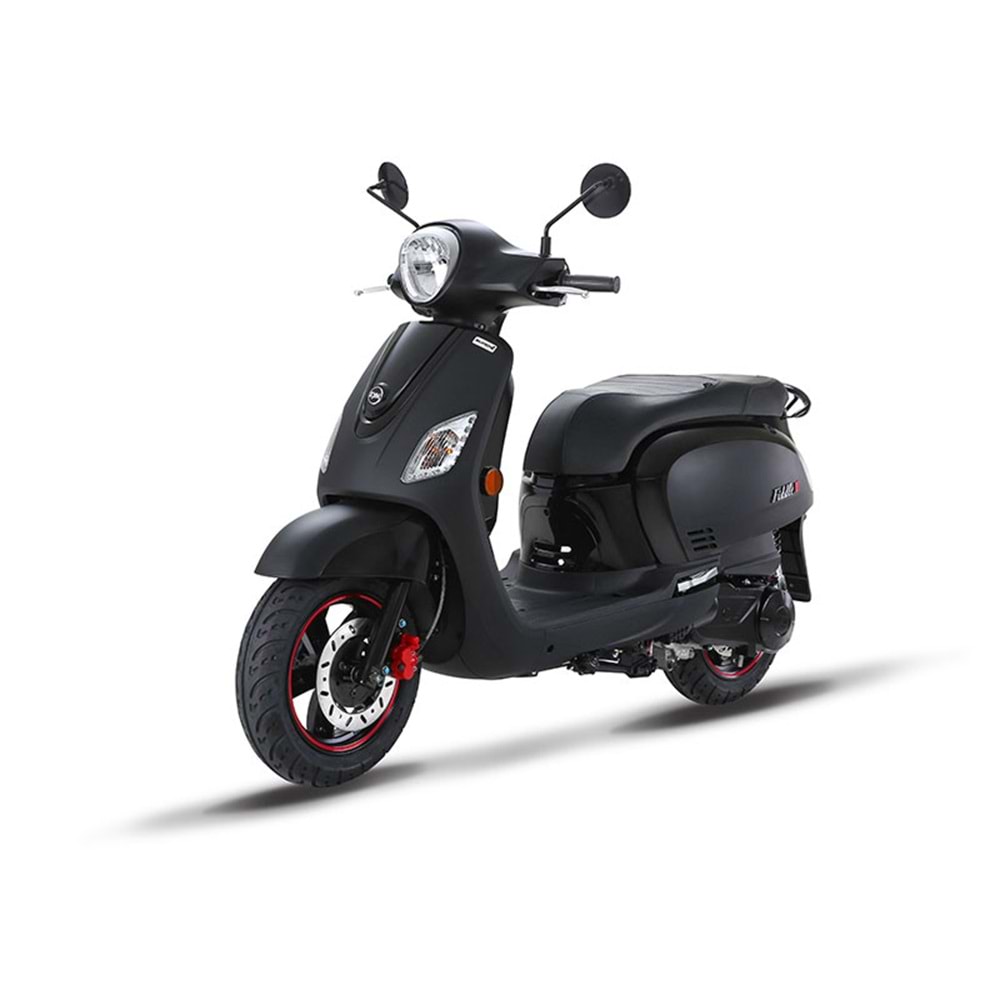 SYM FIDDLE III 125 CC MAT SİYAH -2024