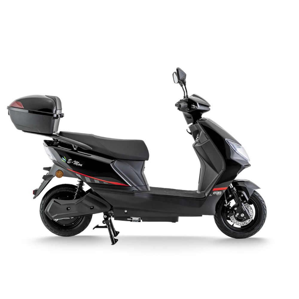 MONDİAL E-MON RIGBY ELEKTRIKLI MOTOSIKLET SİYAH-2024