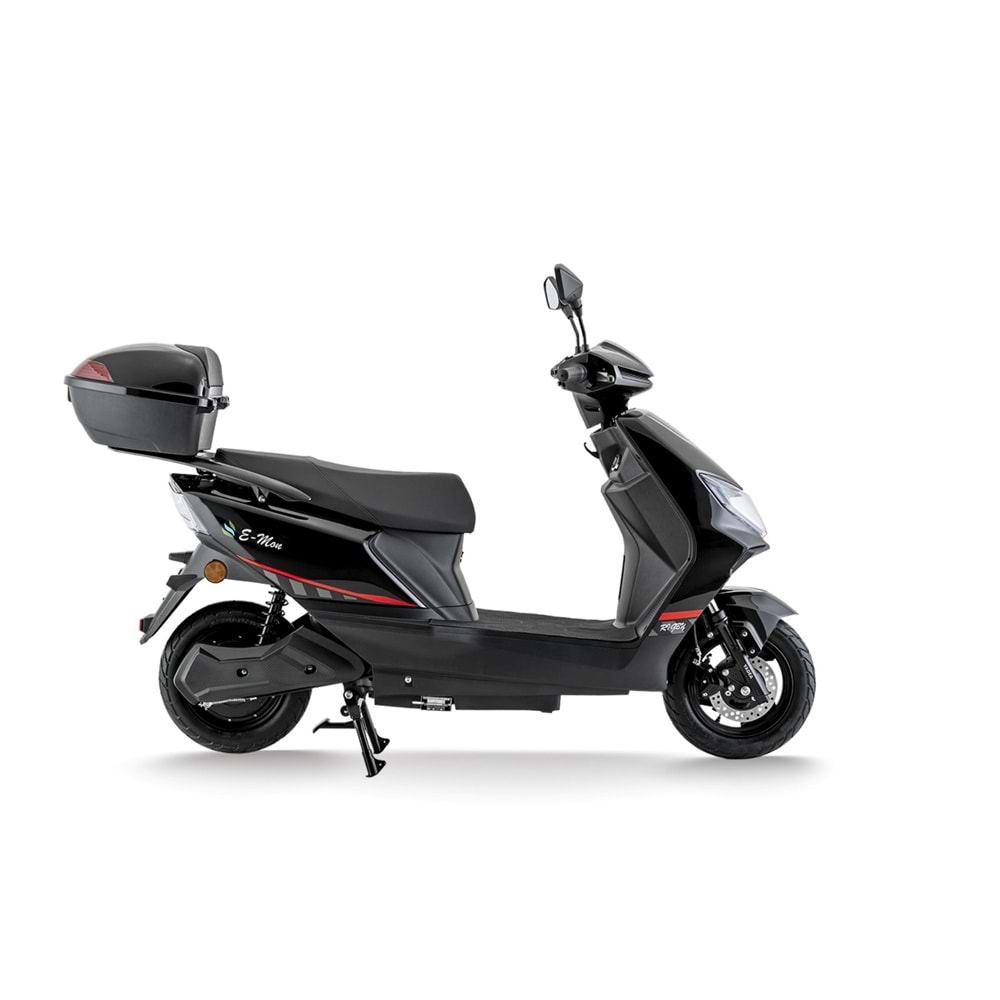 MONDİAL E-MON RIGBY ELEKTRIKLI MOTOSIKLET SİYAH-2024