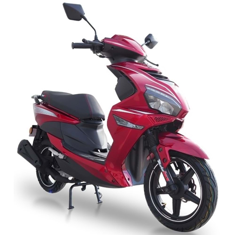 MOTOLUX W-46 50cc SCOOTER KIRMIZI-2023