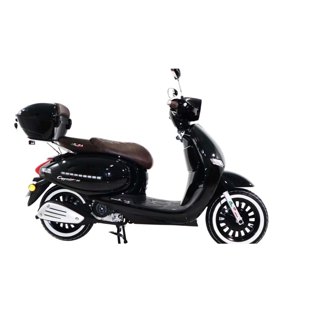 ARORA CAPPUCINO 125 SCOOTER SİYAH EURO 5-2024