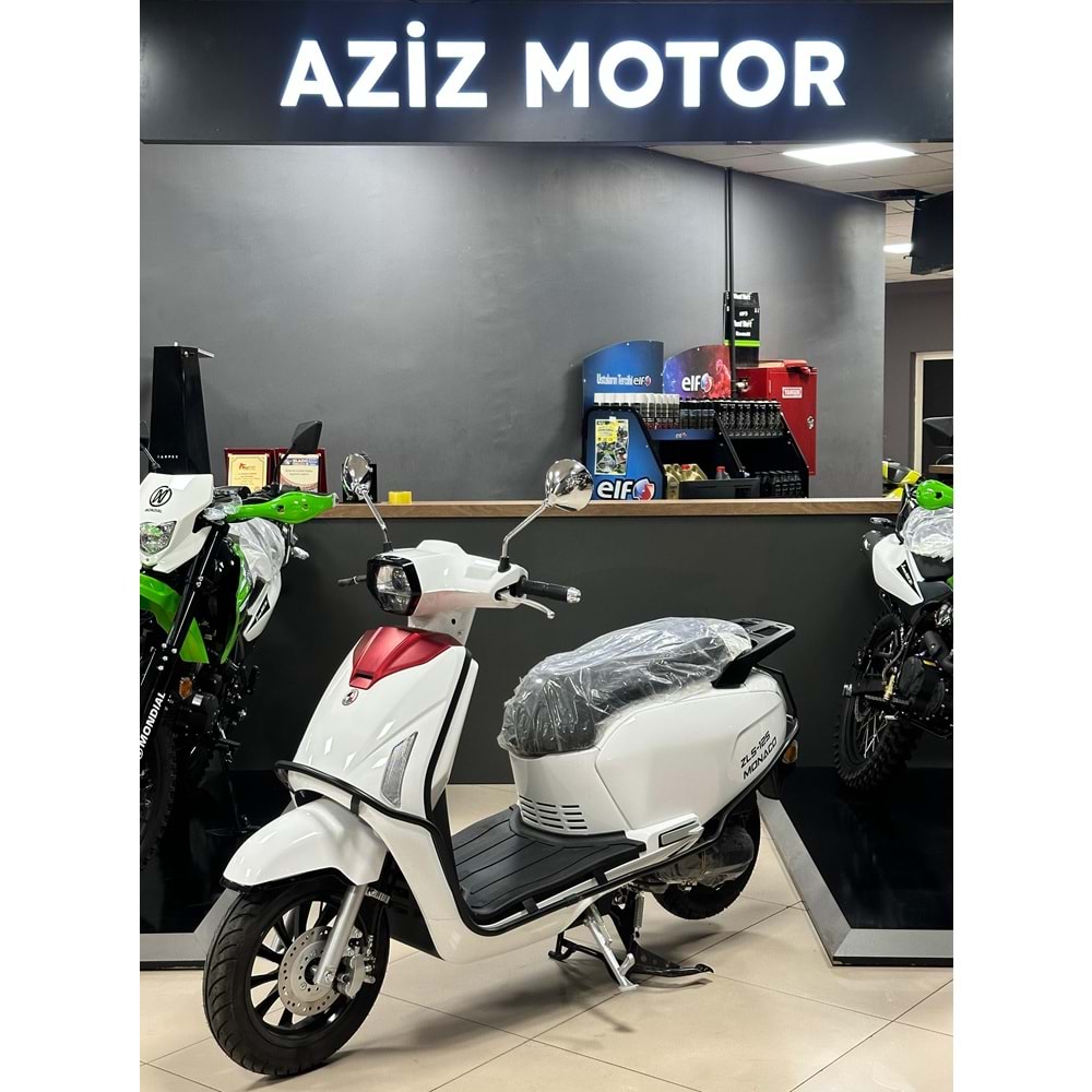 ZELSUN ZLS-125 MONACO SCOOTER - BEYAZ-2024