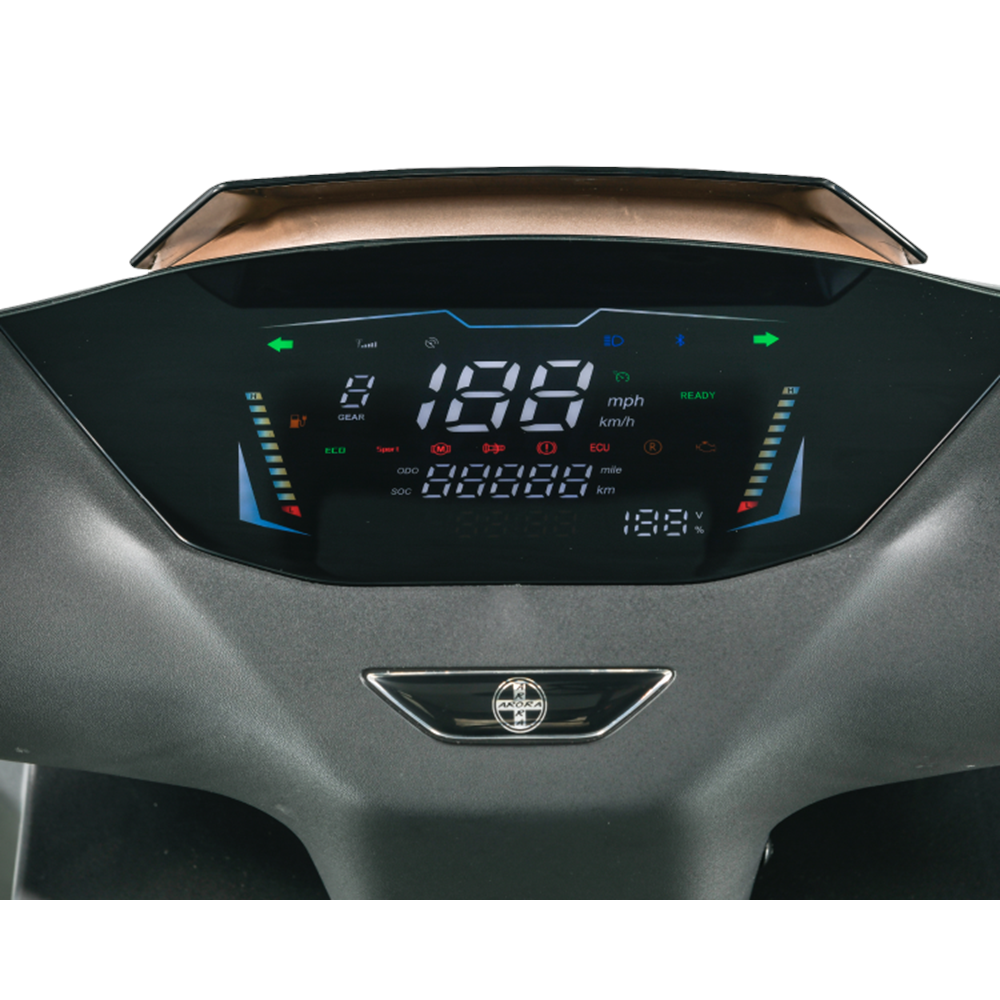 ARORA ZR7 E-BIKE SCOOTER BEYAZ-2025