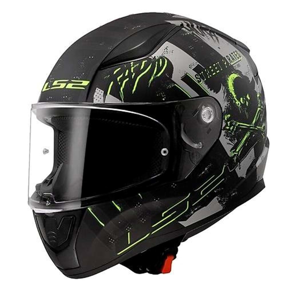 LS2 RAPID 2 PIRATES TITANIUM KASK XL