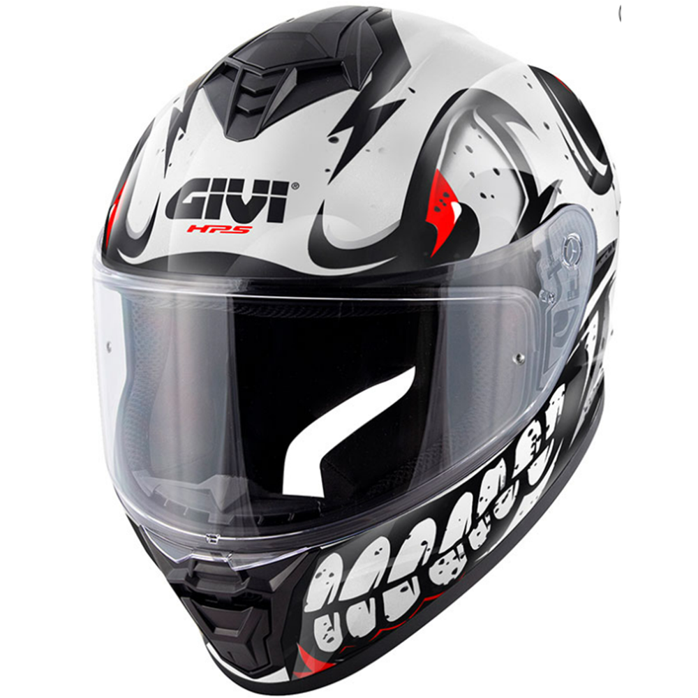 GIVI 50.X BONES BEYAZ-KIRMIZI KASK L
