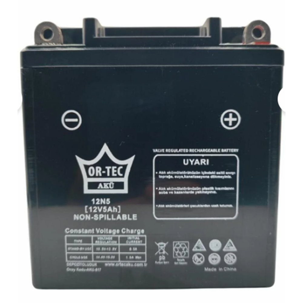 ORTEC YTX5L-BS MOTOSİKLET AKÜSÜ