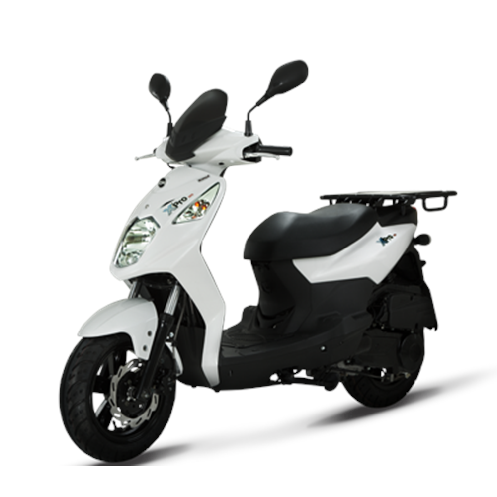 SYM XPRO 125 E5 MOTOR BEYAZ-2024