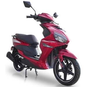 MOTOLUX W-46 50cc SCOOTER KIRMIZI-2023