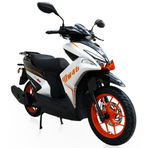 MOTOLUX MW46 125cc SCOOTER TURUNCU BEYAZ-2023