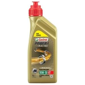 CASTROL POWER1 10W-50 1LT MOTOSİKLET YAĞI RACİNG