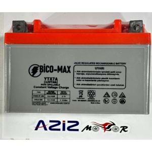 YTX7A 12V-7AH SCOOTER AKÜ BİCOMAX MOTOSİKLET AKÜSÜ