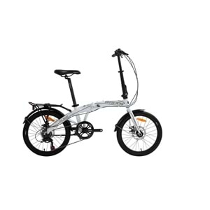 BİSAN 16 FX 3800 16 JANT KATLANIR BİSİKLET BEYAZ - TURUNCU