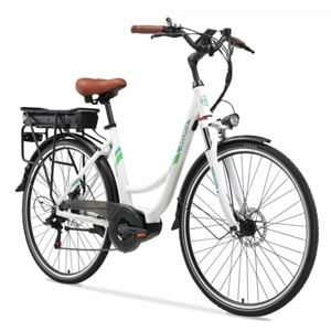 ARORA PRAG 36V11.6AH ELEKTRİKLİ BİSİKLET BEYAZ