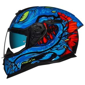 NEXX SX.100R ABISAL MAVİ KASK L