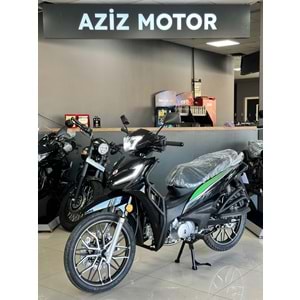 ZELSUN CUP ZLS-50 CITY PRO MOTOSİKLET SİYAH- YEŞİL-2024