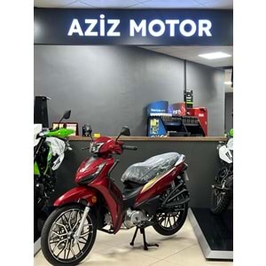 ZELSUN CUP ZLS-50 CITY PRO MOTOSİKLET KIRMIZI- BEYAZ-2024