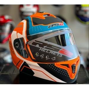 RS2 815 TURUNCU KASK XL
