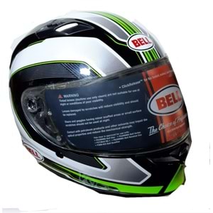 BELL PS QUALİFİER KAPALI KASK YEŞİL (S)