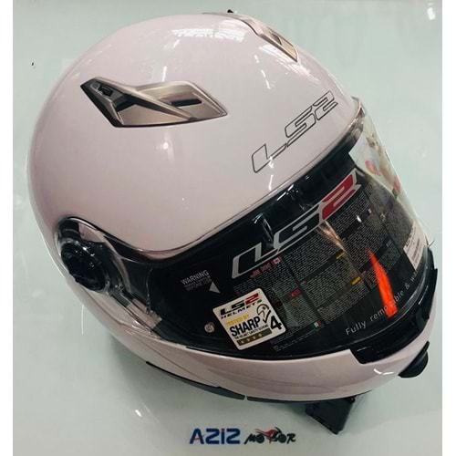 LS2 FF370 EASY BEYAZ KASK M
