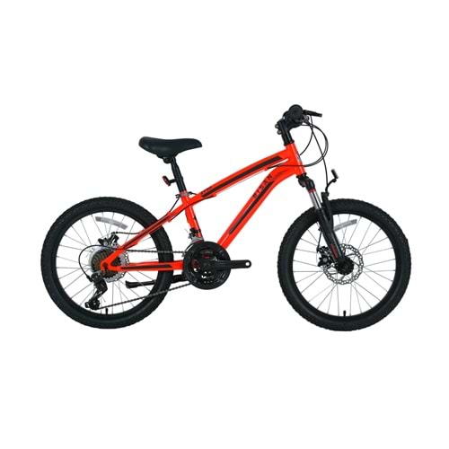 BİSAN 20 KDS 2750 D-23 20 JANT ÇOCUK BİSİKLETİ NEON TURUNCU - SİYAH
