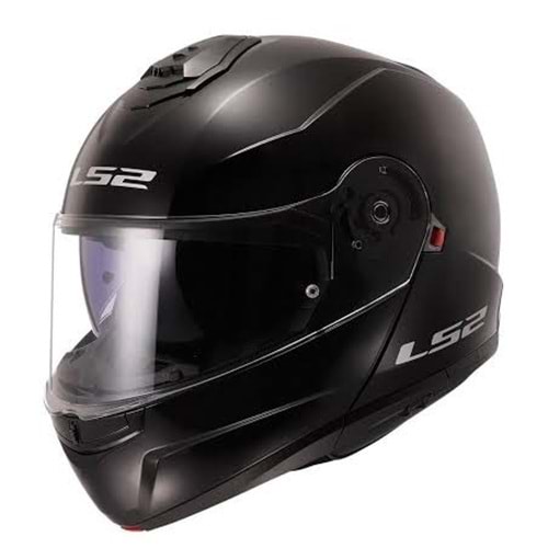 LS2 KASK ÇENE AÇILIR FF325 STROBE MAT SİYAH M