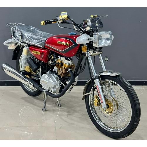 ZELSUN ZLS-50 REX MOTOSİKLET KIRMIZI MODİFİYE 72 TEL JANT-2024