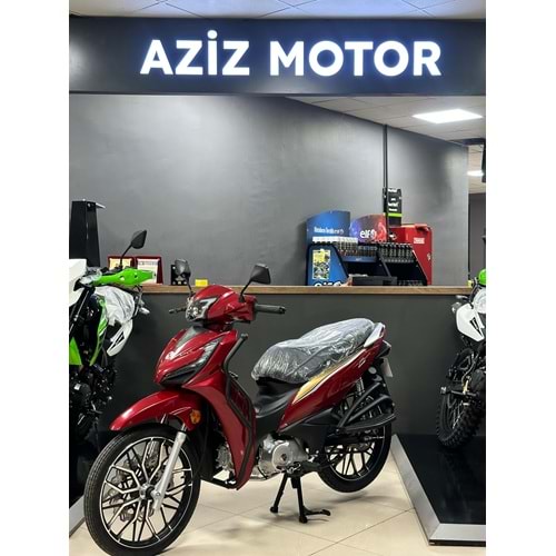 ZELSUN CUP ZLS-50 CITY PRO MOTOSİKLET KIRMIZI- BEYAZ-2024