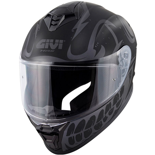 GIVI 50.X BONES MAT SİYAH-GRİ KASK XL