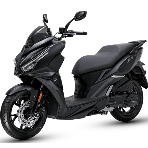 SYM JET 14 200 EVO E5+ SİYAH (MAT)-2024