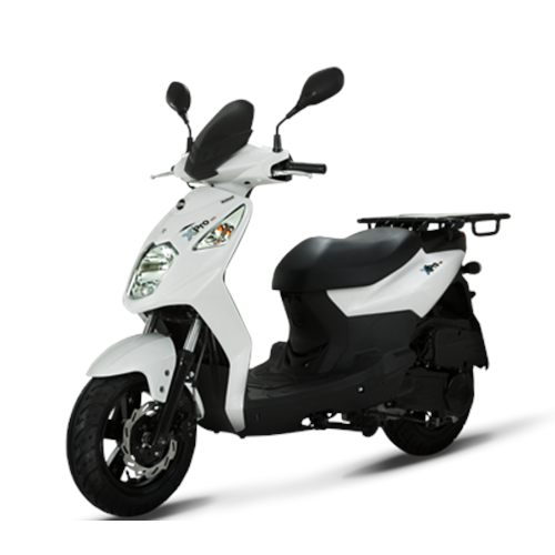 SYM XPRO 125 E5 MOTOR BEYAZ-2024