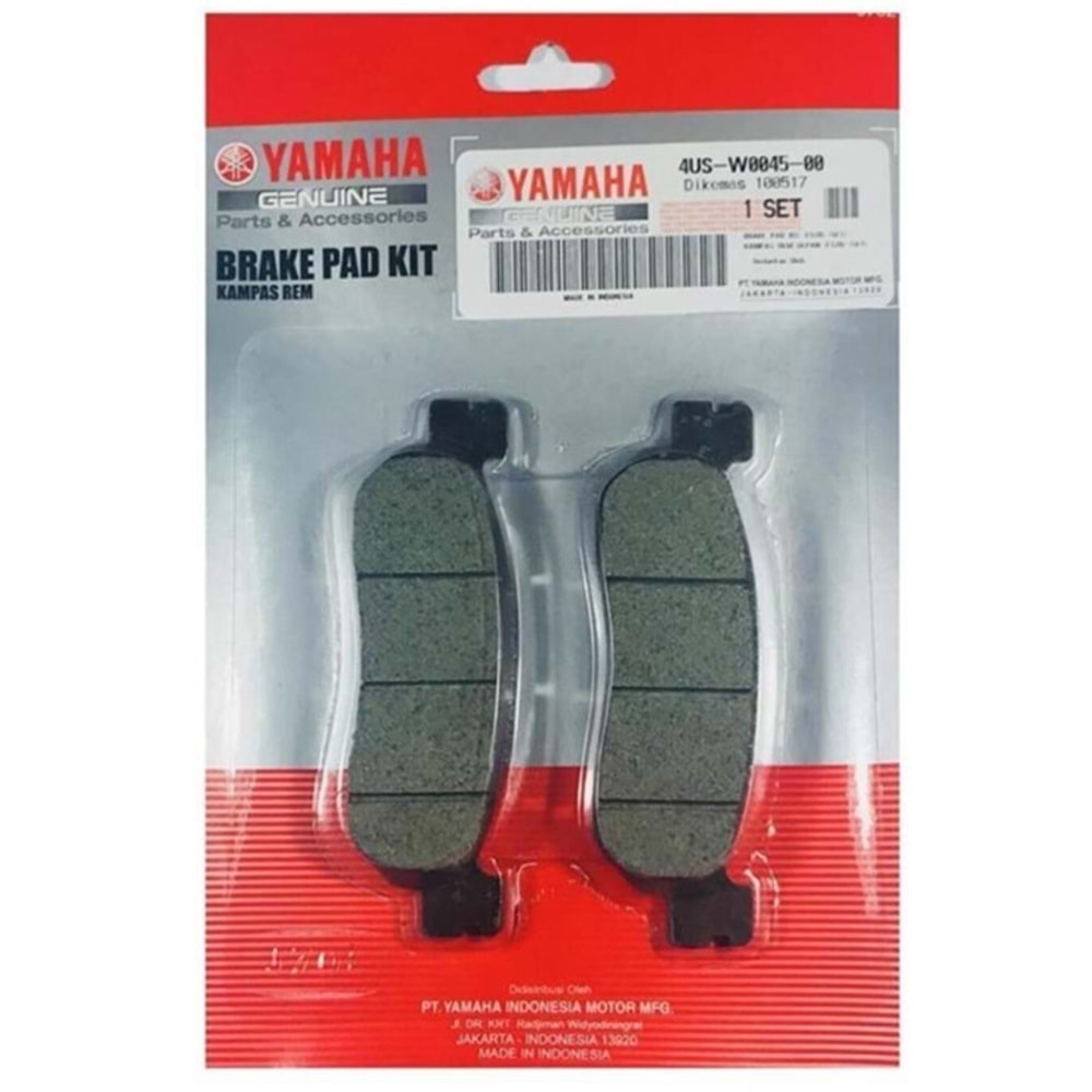 YAMAHA XMAX 2014-2016 ARKA FREN BALATASI ORJİNAL