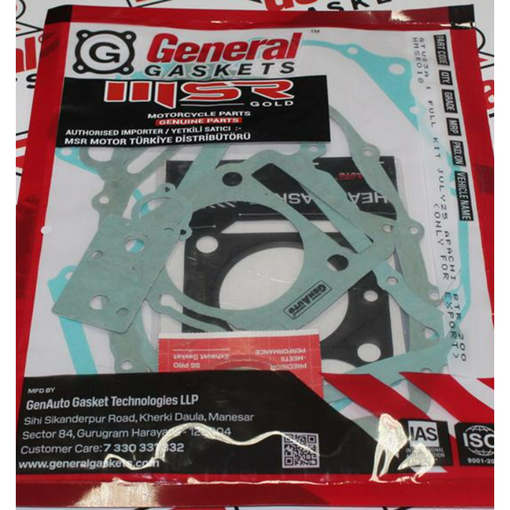 TVS APACHE RTR 200 CONTA SETİ GENERAL