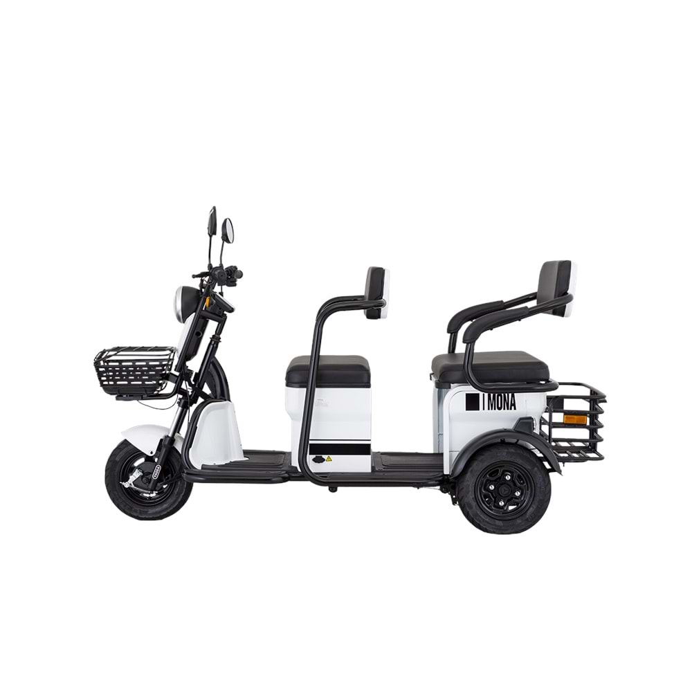 MONDİAL E-MON MONA UC TEKERLEKLI MOPET - BEYAZ