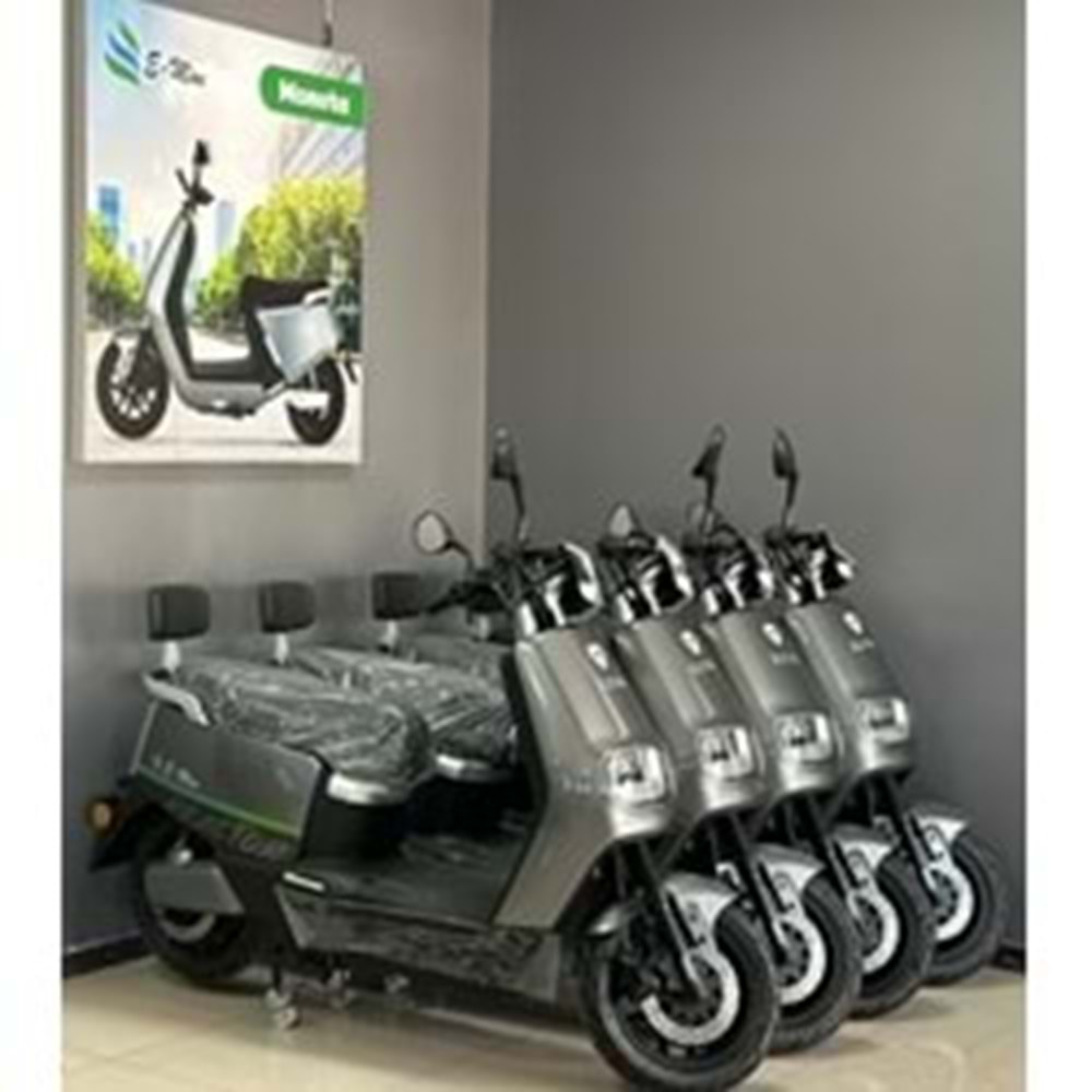 MONDİAL E-MON REACTOR ELEKTRIKLI MOTOSIKLET- GRI/SIYAH-2023