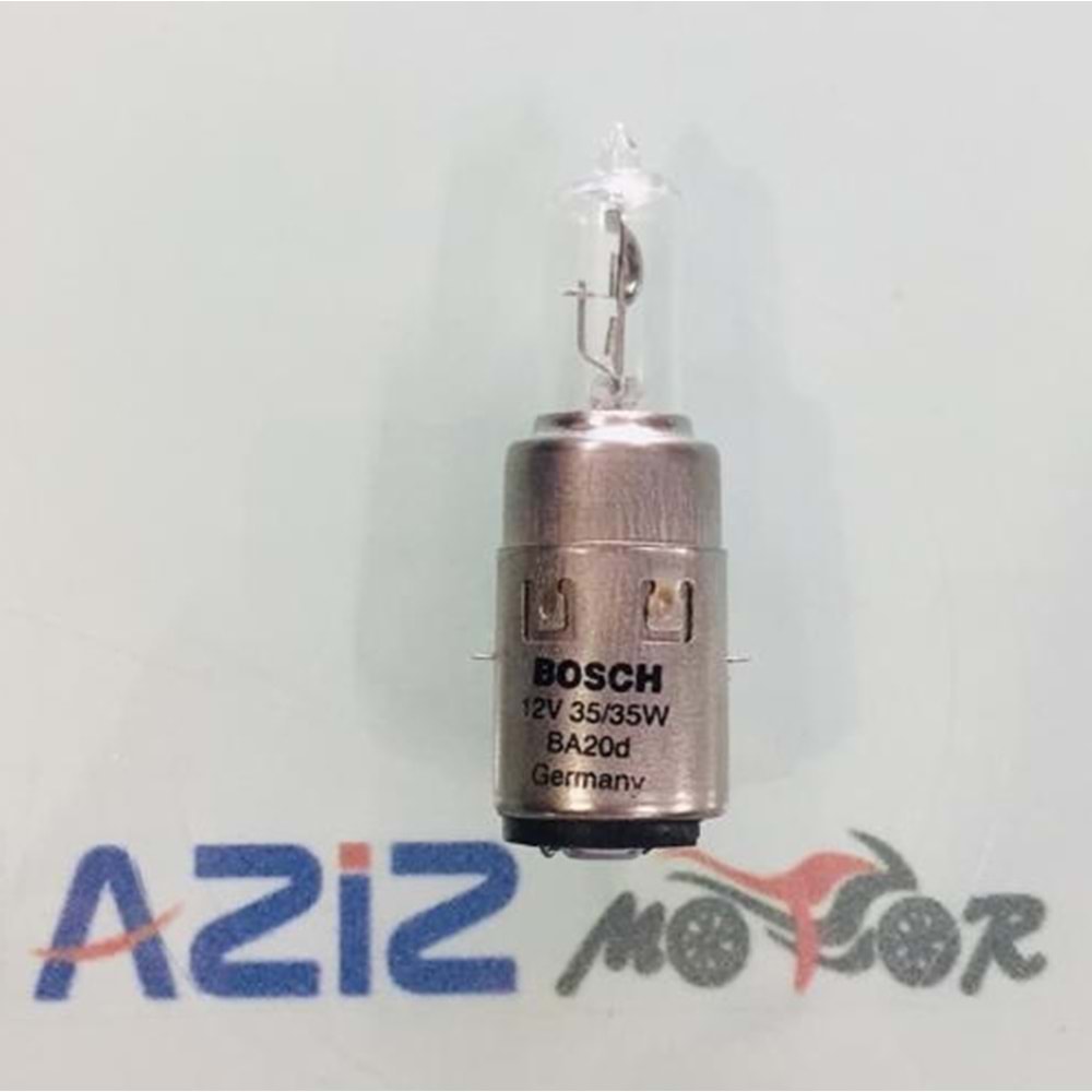 MOTOSİKLET ÖN FAR AMPULU BOSCH 12V 35/35W