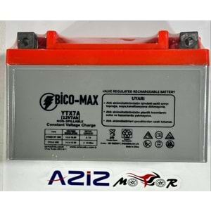 YTX7A 12V-7AH SCOOTER AKÜ BİCOMAX MOTOSİKLET AKÜSÜ
