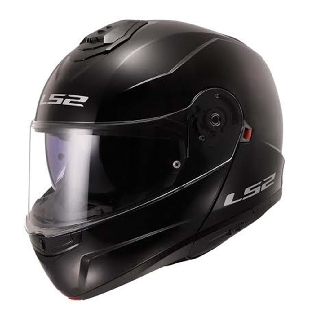 LS2 KASK ÇENE AÇILIR FF325 STROBE MAT SİYAH M