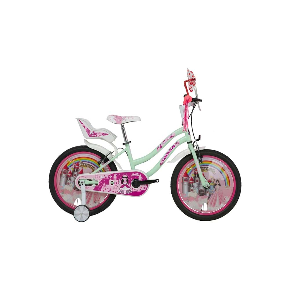 BİSAN QUEEN-23 16 JANT ÇOCUK BİSİKLETİ METALİK LİLA - PEMBE