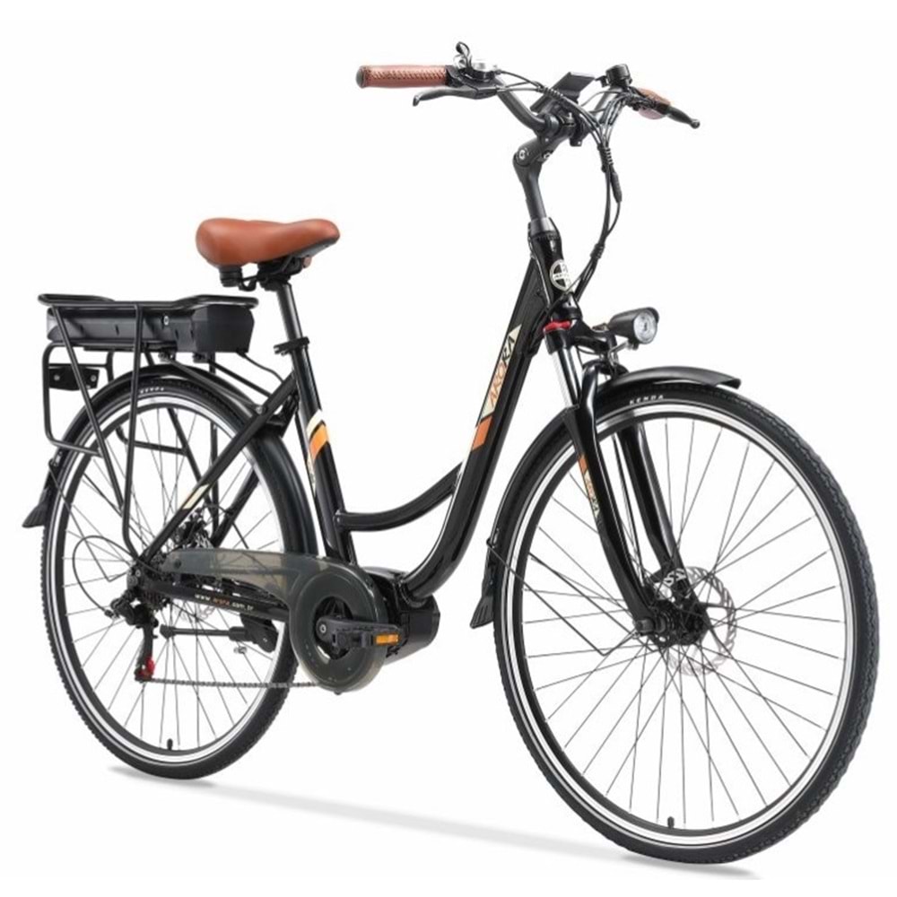 ARORA PRAG 36V11.6AH ELEKTRİKLİ BİSİKLET SİYAH