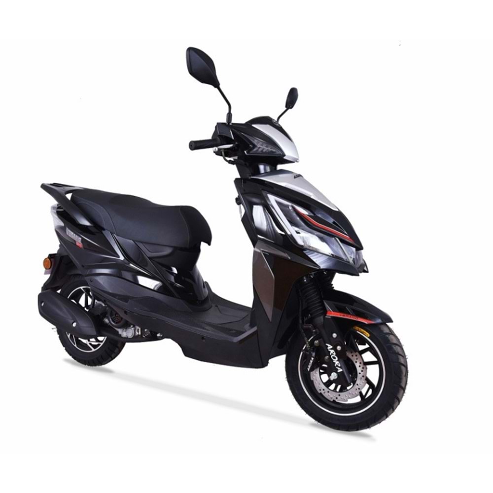 ARORA VERANO 50cc SCOOTER SİYAH EURO 5-2024