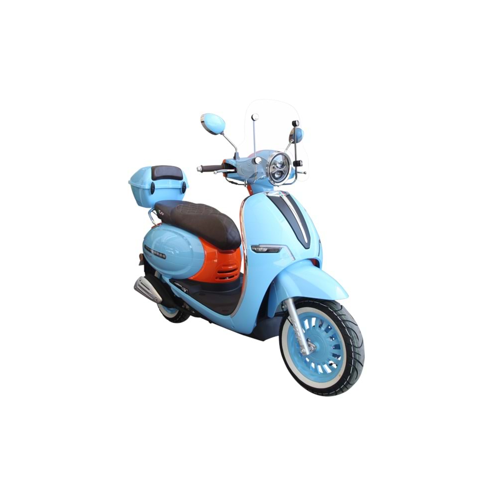 ARORA CAPPUCINO 50-S SCOOTER AÇIK MAVİ EURO 5