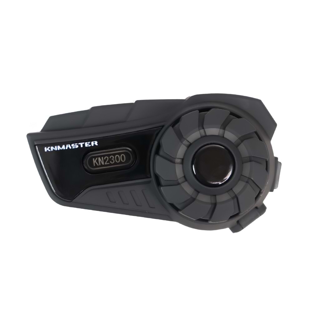 Knmaster KN2300 MOTOSİKLET KASK INTERKOM BLUETOOTH INTERCOM KULAKLIK SETİ SİYAH