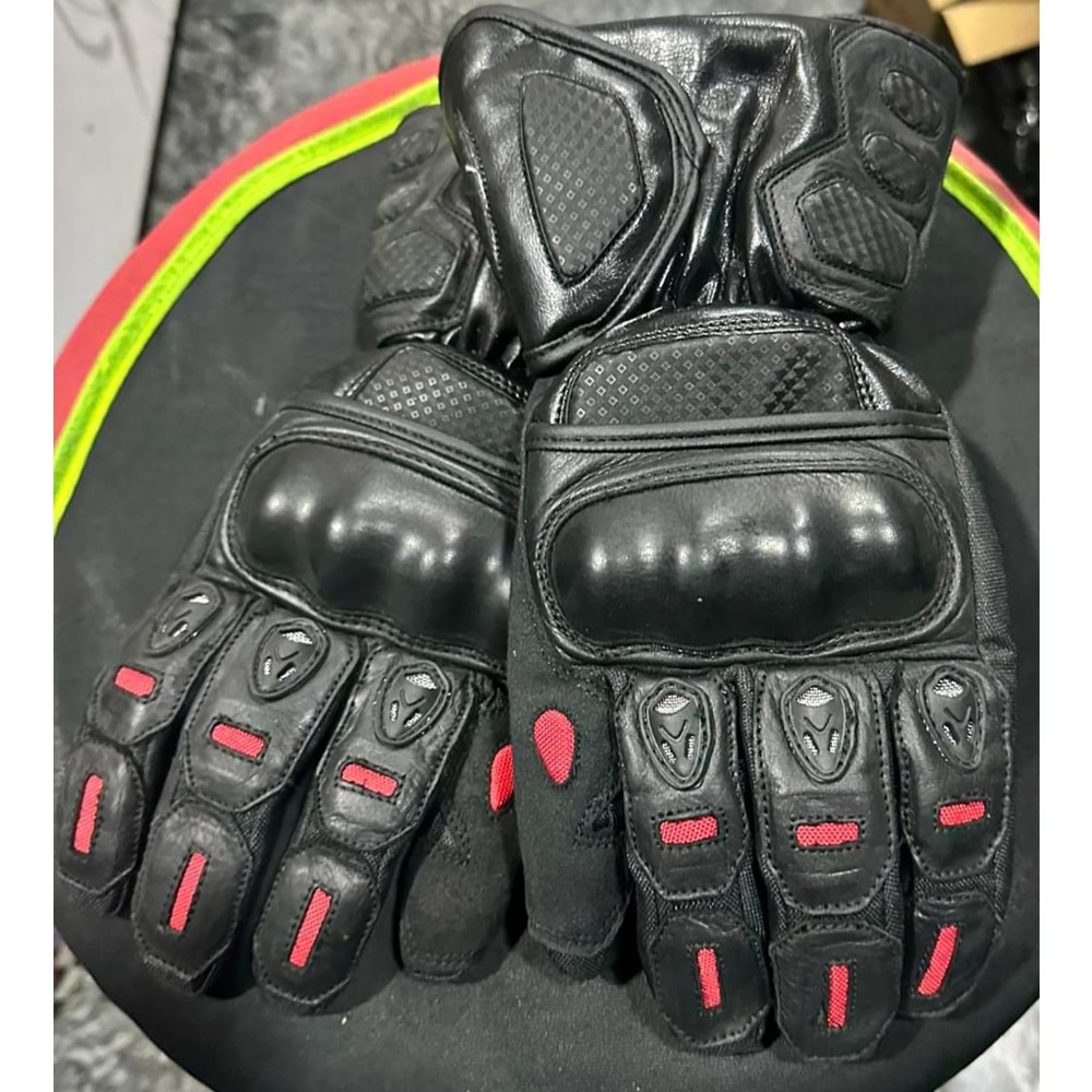 PROSEV WATERPROOF KIRMIZI SİYAH ELDİVEN XL