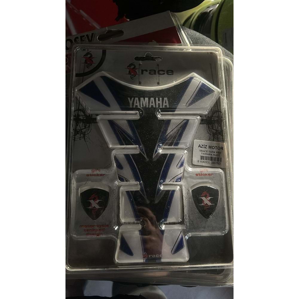 XRACE TANK PED YAMAHA MAVİ RENK