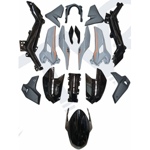 CF MOTO NK250 KAPORTA SETİ SİYAH